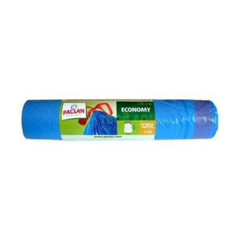 Мешки мусорные PACLAN Эконом 120л 10шт
