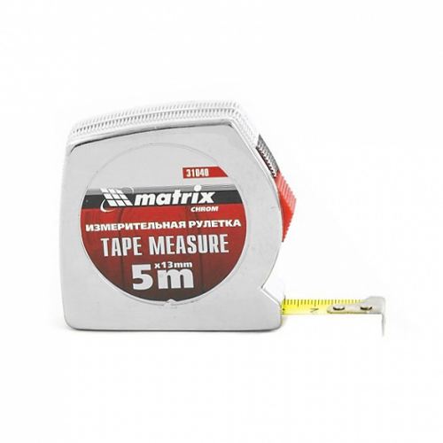 Рулетка Matrix Chrom 5 м x 13 мм