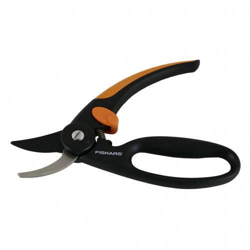 Секатор Fiskars с петлей для пальцев