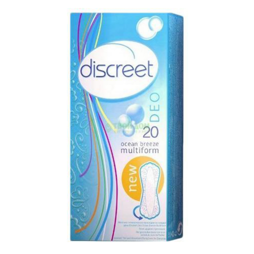 Прокладки Discreet Deo Океанский бриз 20 шт