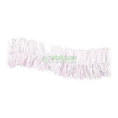 Мишура Russian Garland 836IRID/WHITE/048