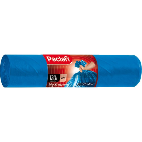 Мешки для мусора Paclan Big&Strong 120 л 25 шт