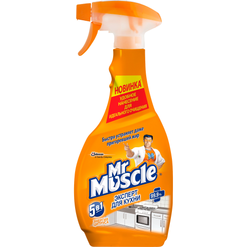 Чистящее средство Mr Muscle Эксперт для кухни Энергия цитруса 450 мл