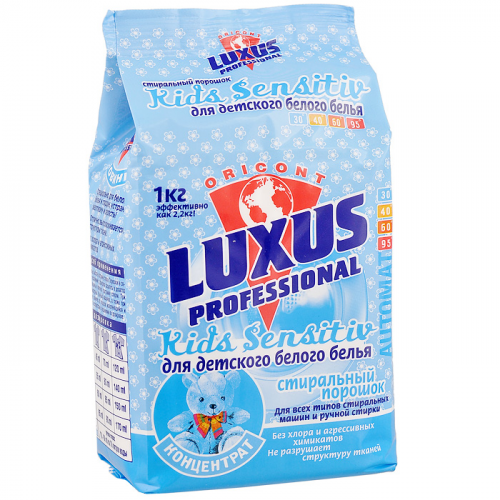 Стиральный порошок Luxus Professional Для детского белого белья 1 кг