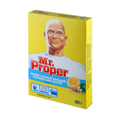 Универсальный порошок для уборки Mr. Proper Лимон 400 г