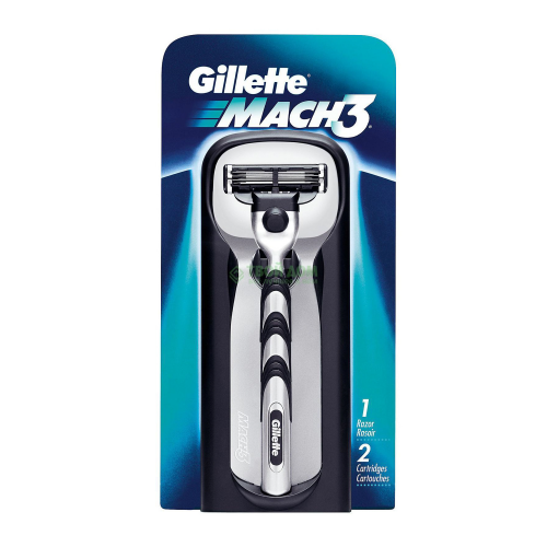 Станок для бритья Gillette Mach3 + 2 кассеты