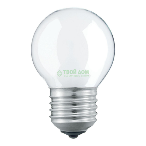 Лампочка PHILIPS LAMPS Standard 40W E27 230V P45 FR 1CT