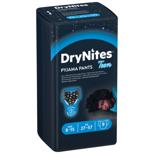 Трусики Huggies DryNites для мальчиков 8-15 лет 9 шт