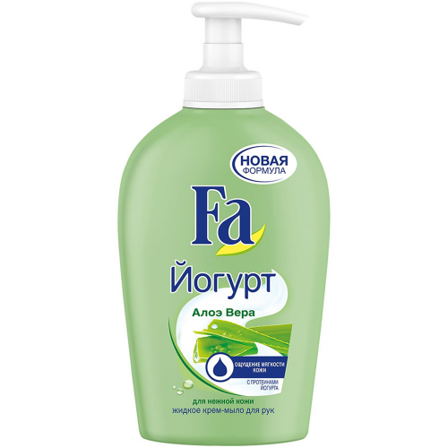 Жидкое крем-мыло Fa Yoghurt Алоэ Вера 250 мл