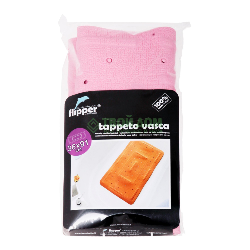 Коврик Bacchetta 36х91 см White