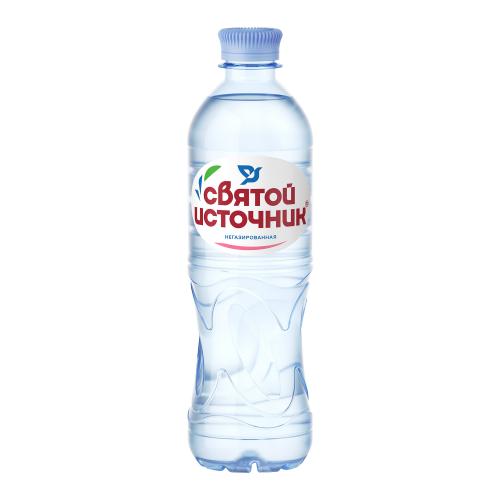 Вода питьевая Святой Источник негазированная 0,5 л