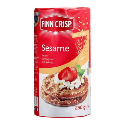 Хлебцы FINN CRISP пшеничные с кунжутом 250 г