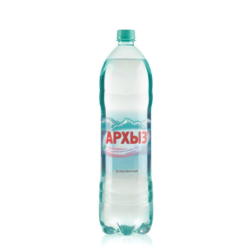 Вода минеральная Архыз газированная 1,5 л