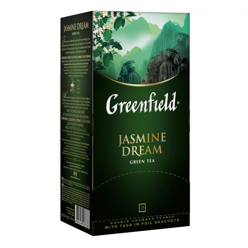 Чай зеленый Greenfield Jasmine Dream с ароматом жасмина 25х2 г