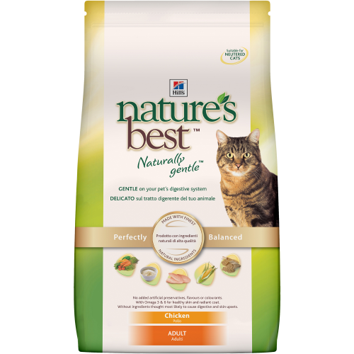Корм для кошек HILL`S Nature`s Best Курица с овощами 2 кг