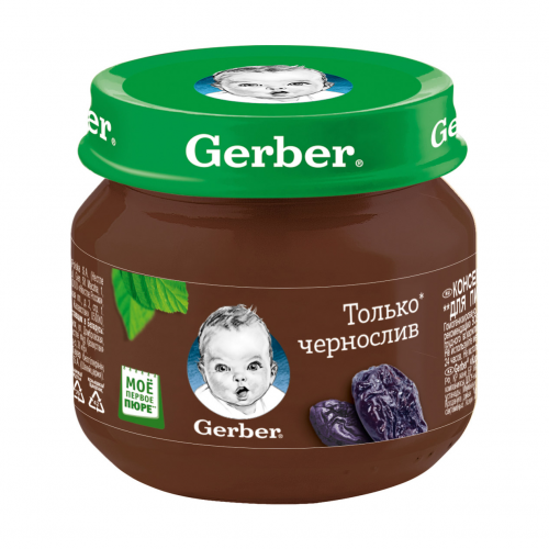 Пюре фруктовое Gerber Чернослив 80 г