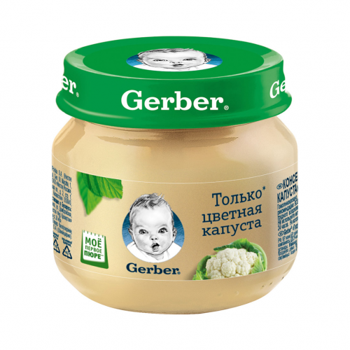 Пюре овощное Gerber Цветная капуста 80 г