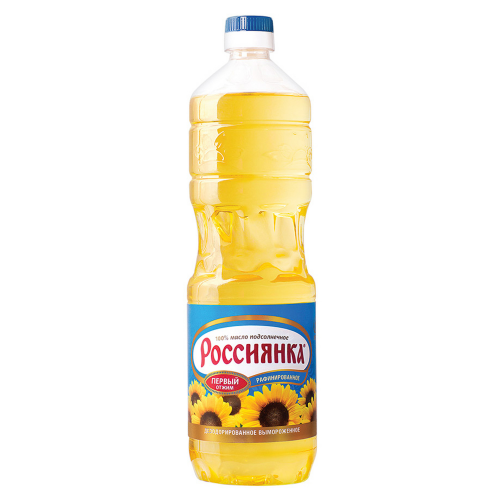 Масло подсолнечное Россиянка 1 л