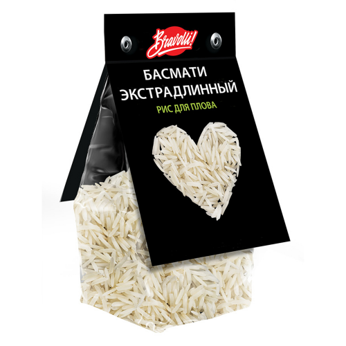 Рис Bravolli Басмати экстрадлинный 350 г