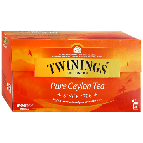 Чай черный Twinings Ceylon 25 пакетиков