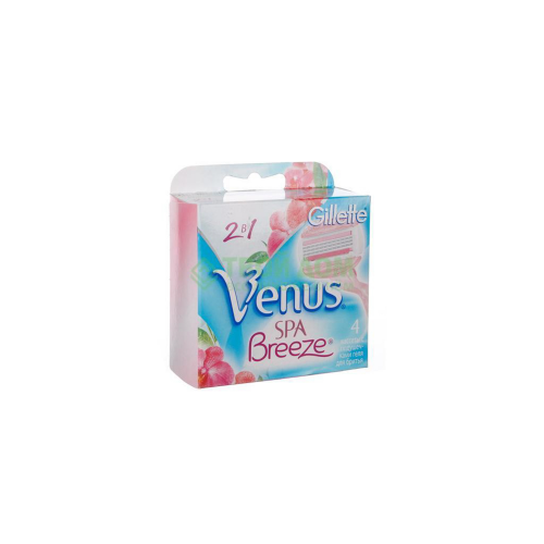 Сменные кассеты для станка Gillette Venus Spa Breeze 4 шт