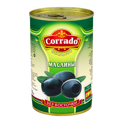 Маслины Corrado без косточки 300 г