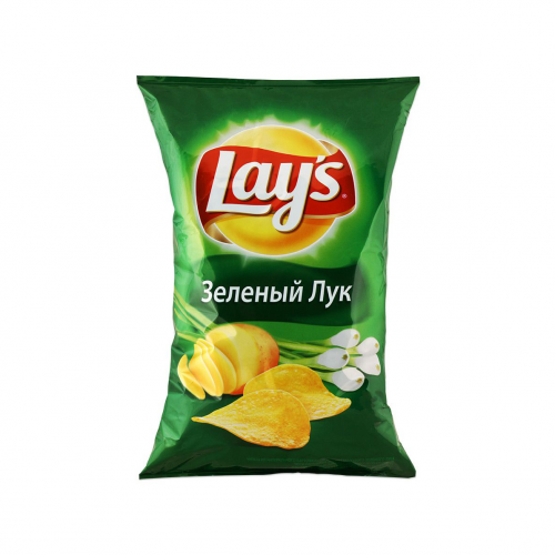 Чипсы Lays Зеленый лук 80 г