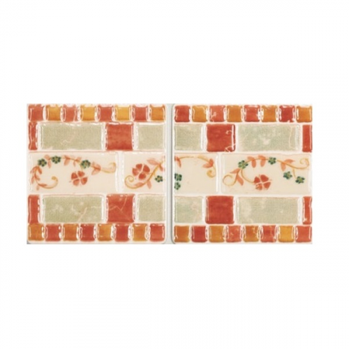 Бордюр Tubadzin Majolika Mezza 4 23,5x11,5 см