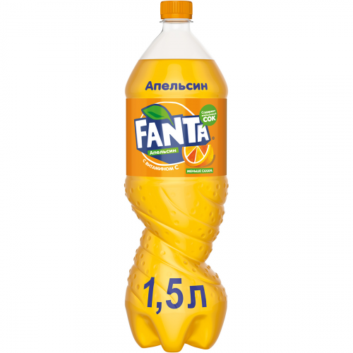 Напиток газированный Fanta 1,5 л