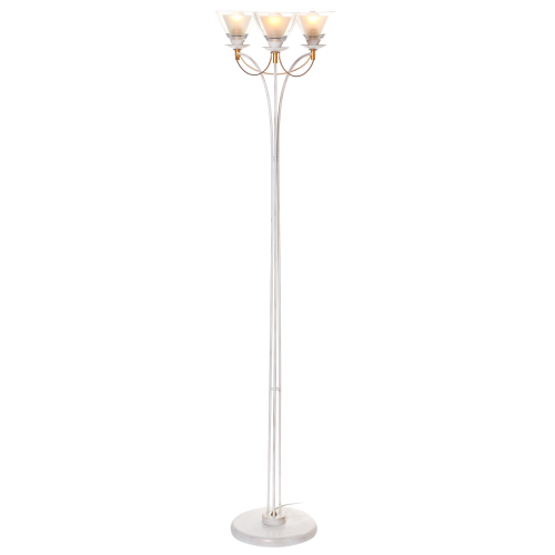 Торшер Florex international L.4008/PT3 BIANCO ORO
