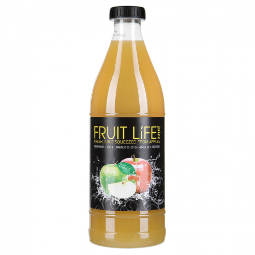 Сок Fruit Life прямого отжима из яблок 900 мл