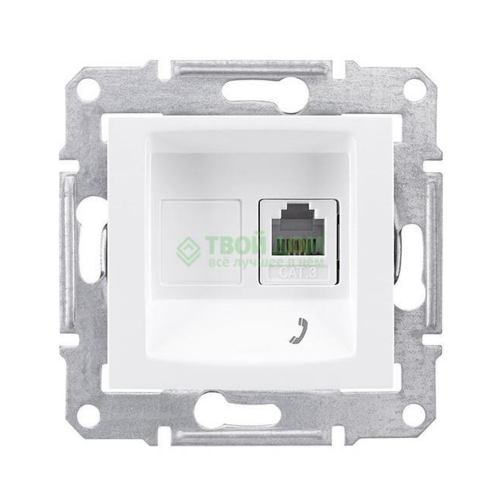 Телефонная розетка Schneider Electric SE SDN4101121