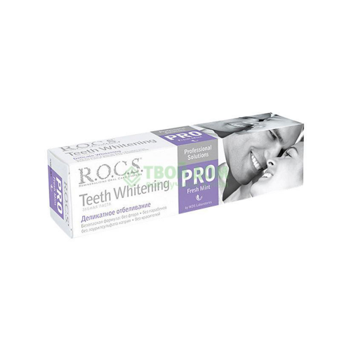 Зубная паста Rocs PRO Деликатное отбеливание Fresh Mint 135мл (03-08-001)