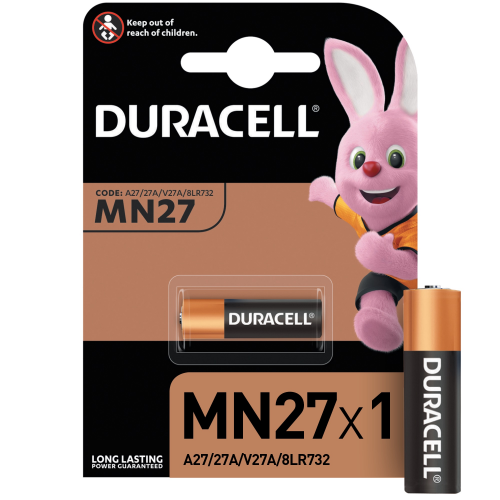 Батарейки Duracell MN27 12В 1 шт