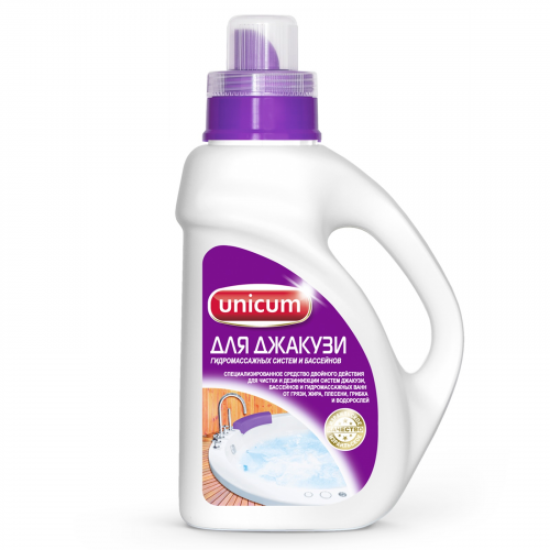 Чистящее средство Unicum для чистки и профилактики систем джакузи 1 л