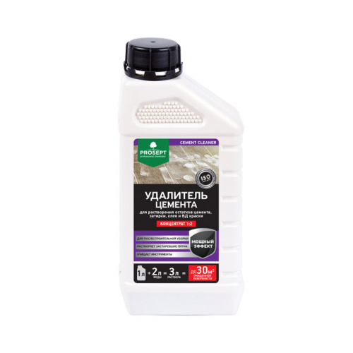 Смывка для бетона Prosept Cement Cleaner концентрат 1:2 1 л