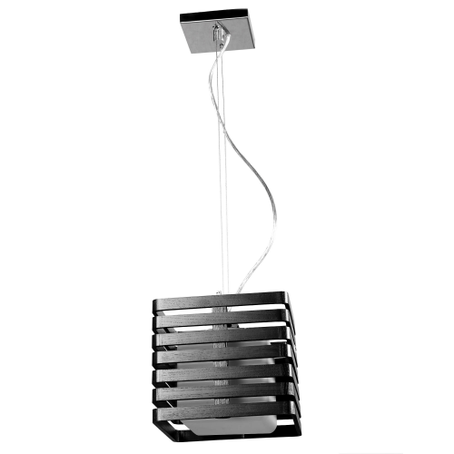 Светильник подвесной 15х15см черное дерево Cosma lighting