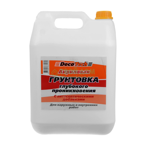 Грунтовка Decotech Глубокого проникновения 10л