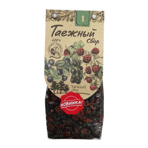 Смесь ягодная Таежный сбор №1 сушеная 200 г