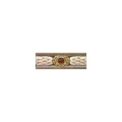 Бордюр Kerlife Navarti Emperador Majestic Crema 8х25 см