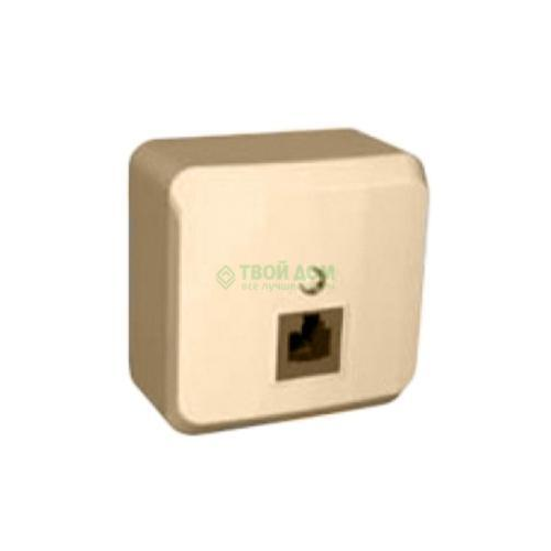 Телефонная розетка Schneider Electric Этюд TELA-001K