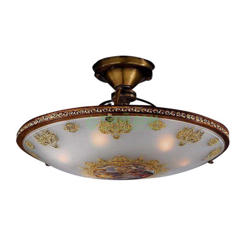 Люстра потолочная Ruggiu Lam Pl 415/3 Bronz Decmadonna