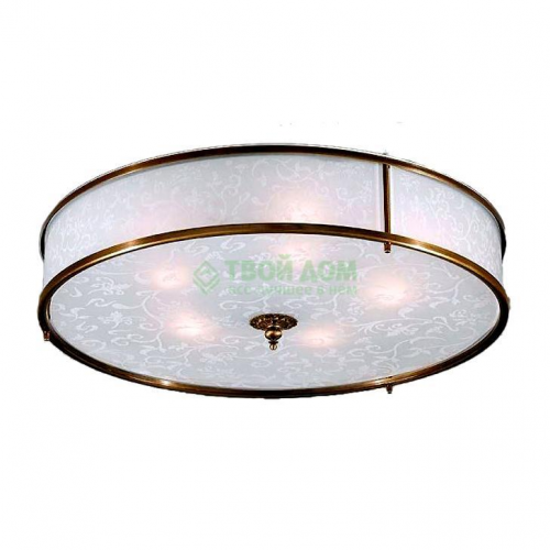 Люстра потолочная Ruggiu Lam Pl 501/5 Bronze