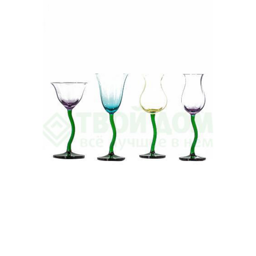 Набор бокалов для вина Сrystalite Bohemia 458370/250/bvx4