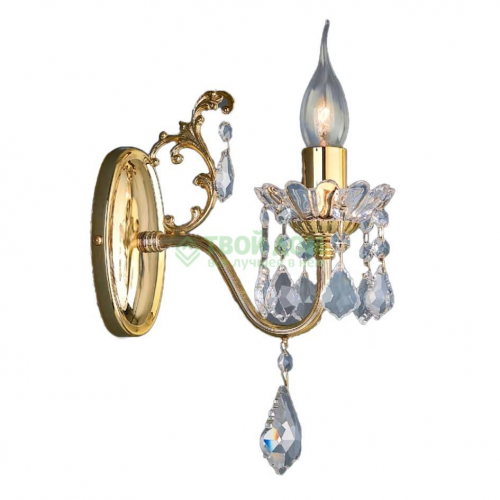 Бра Ruggiu Lam 1063/1 Gold+Crystal