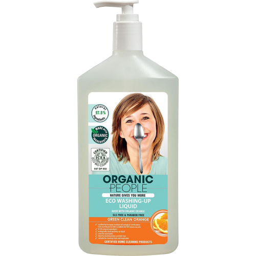 Гель для мытья посуды Organic People Green clean orange 500 мл