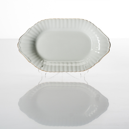 Блюдо Porcelaine Czech Gold Hands 24 см