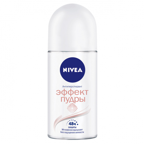 Дезодорант-антиперспирант ролик Nivea Эффект пудры 50 мл