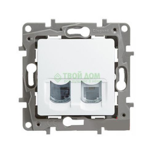 Комбинированная розетка Legrand Etika 672252