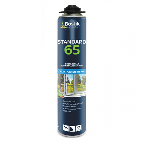 Пена монтажная Bostik PRO Standard 65 750 мл
